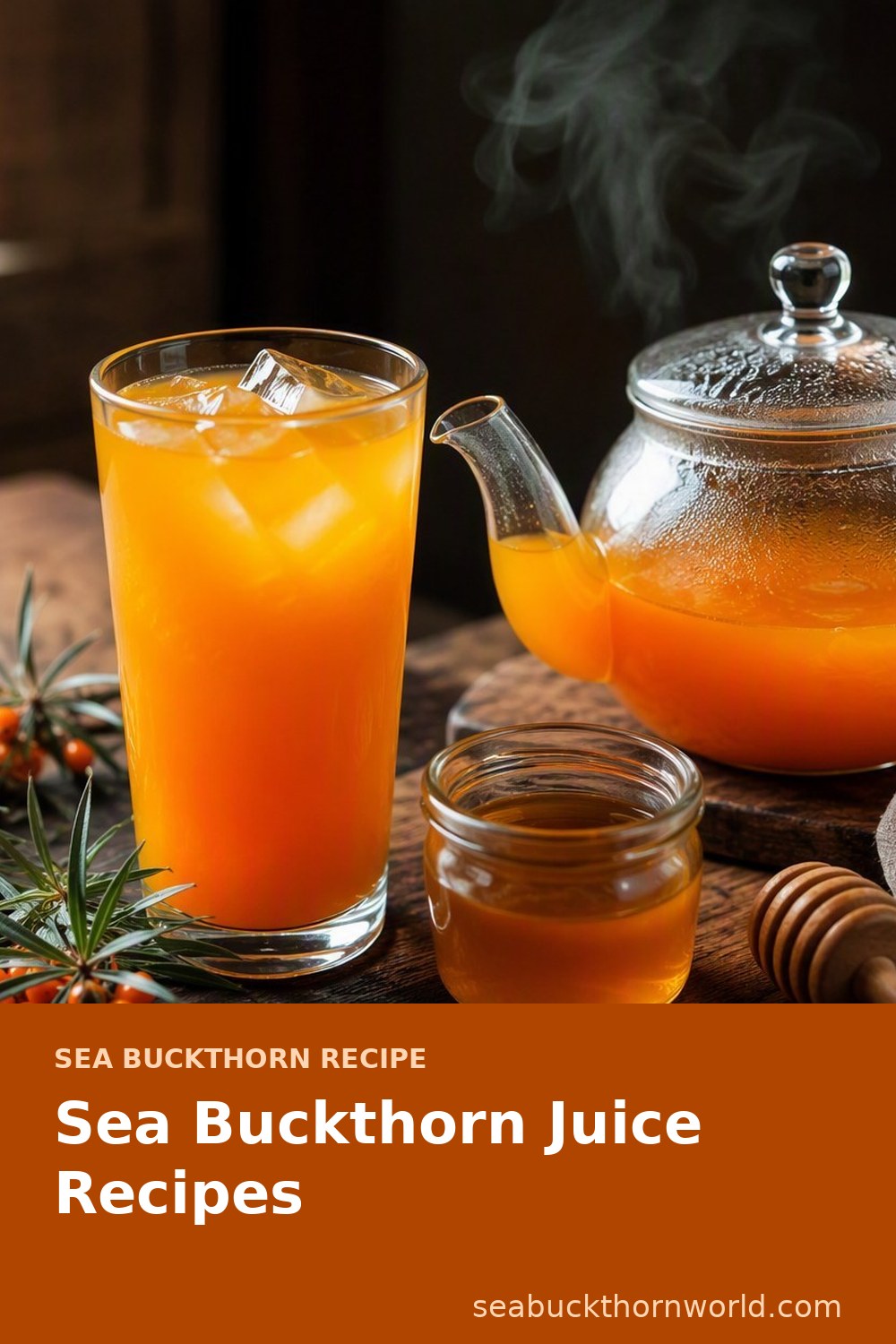 Sea Buckthorn Juice Recipes recipe pin for Pinterest